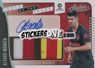 Sticker Alvaro Morata - Chronicles Soccer 2019-2020 n. TT-AMO - Panini