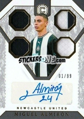 Sticker Miguel Almiron - Chronicles Soccer 2019-2020 n. C-MA - Panini