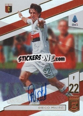 Sticker Diego Milito - Chronicles Soccer 2019-2020 n. E-23a - Panini