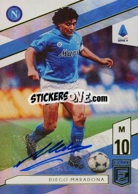 Sticker Diego Maradona - Chronicles Soccer 2019-2020 n. E-35a - Panini