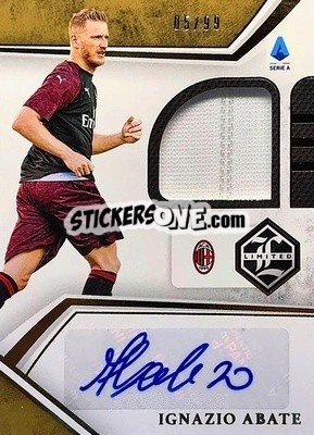 Sticker Ignazio Abate - Chronicles Soccer 2019-2020 n. JA-IAB - Panini