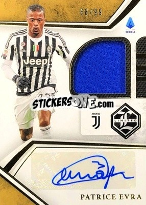 Sticker Patrice Evra - Chronicles Soccer 2019-2020 n. JA-PEV - Panini