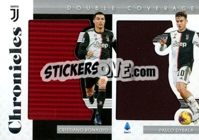 Sticker Cristiano Ronaldo / Paulo Dybala - Chronicles Soccer 2019-2020 n. DC-JUV - Panini