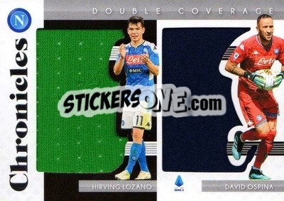 Cromo Hirving Lozano / David Ospina - Chronicles Soccer 2019-2020 - Panini