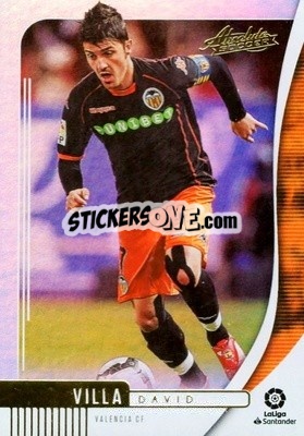 Sticker David Villa - Chronicles Soccer 2019-2020 n. AB-9 - Panini