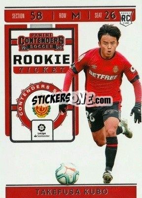Sticker Takefusa Kubo - Chronicles Soccer 2019-2020 - Panini