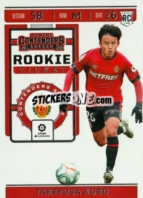 Sticker Takefusa Kubo - Chronicles Soccer 2019-2020 n. RT-5 - Panini