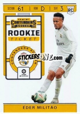 Sticker Eder Militao - Chronicles Soccer 2019-2020 n. RT-6 - Panini
