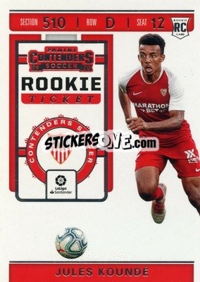 Sticker Jules Kounde - Chronicles Soccer 2019-2020 n. RT-9 - Panini