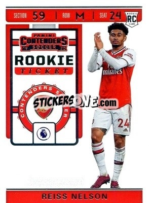 Sticker Reiss Nelson - Chronicles Soccer 2019-2020 n. RT-13 - Panini
