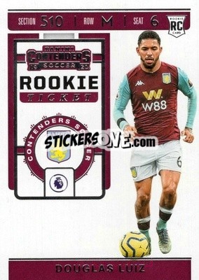 Sticker Douglas Luiz - Chronicles Soccer 2019-2020 n. RT-15 - Panini