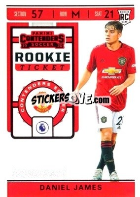 Sticker Daniel James - Chronicles Soccer 2019-2020 n. RT-24 - Panini