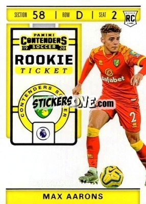 Sticker Max Aarons - Chronicles Soccer 2019-2020 n. RT-26 - Panini