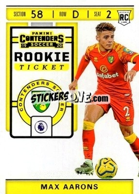 Sticker Max Aarons - Chronicles Soccer 2019-2020 - Panini