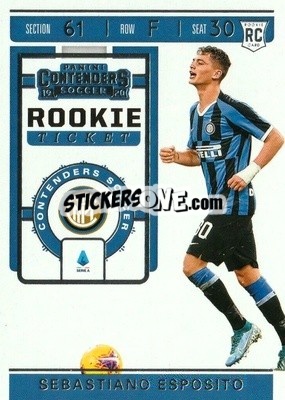 Sticker Sebastiano Esposito - Chronicles Soccer 2019-2020 n. RT-35 - Panini