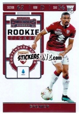 Sticker Bremer - Chronicles Soccer 2019-2020 n. RT-37 - Panini