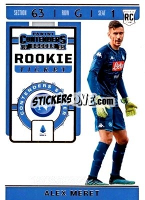Sticker Alex Meret - Chronicles Soccer 2019-2020 n. RT-39 - Panini