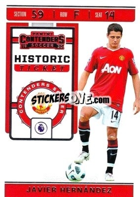 Sticker Javier Hernandez - Chronicles Soccer 2019-2020 n. HT-JH - Panini