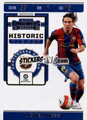 Cromo Lionel Messi - Chronicles Soccer 2019-2020 - Panini