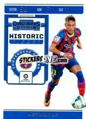 Sticker Neymar Jr - Chronicles Soccer 2019-2020 n. HT-NJR - Panini