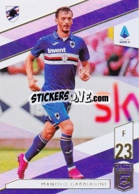 Sticker Manolo Gabbiadini - Chronicles Soccer 2019-2020 n. E-13 - Panini