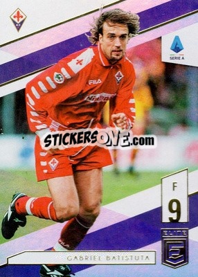 Sticker Gabriel Batistuta - Chronicles Soccer 2019-2020 n. E-22 - Panini