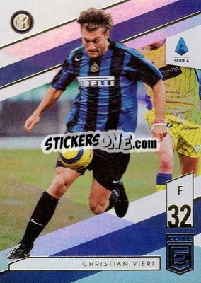 Sticker Christian Vieri - Chronicles Soccer 2019-2020 n. E-25 - Panini