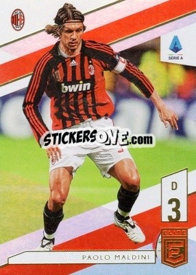Sticker Paolo Maldini - Chronicles Soccer 2019-2020 n. E-30 - Panini