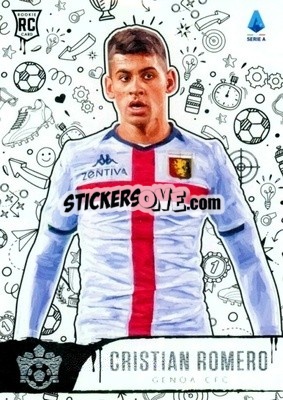 Sticker Cristian Romero - Chronicles Soccer 2019-2020 n. R3-2 - Panini