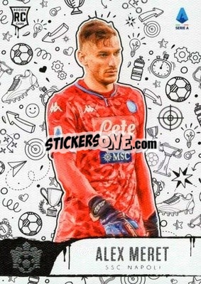 Sticker Alex Meret - Chronicles Soccer 2019-2020 n. R3-4 - Panini