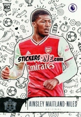 Sticker Ainsley Maitland-Niles - Chronicles Soccer 2019-2020 n. R3-9 - Panini