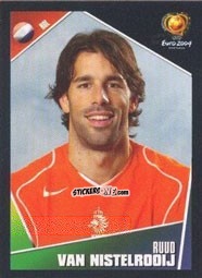 Sticker Ruud Van Nistelrooy - UEFA Euro Portugal 2004 n. 333 - Panini