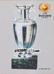 Sticker Trophy - UEFA Euro Portugal 2004 n. 4 - Panini