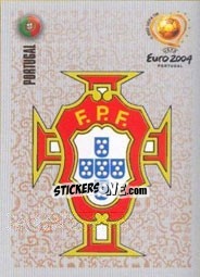 Figurina Team Emblem - UEFA Euro Portugal 2004 - Panini