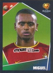 Sticker Miguel - UEFA Euro Portugal 2004 n. 9 - Panini