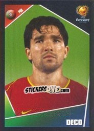 Figurina Deco - UEFA Euro Portugal 2004 - Panini