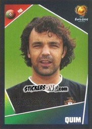 Sticker Quim - UEFA Euro Portugal 2004 n. 27 - Panini