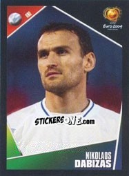 Figurina Nikolaos Dabizas - UEFA Euro Portugal 2004 n. 32 - Panini