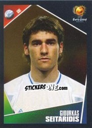 Sticker Giourkas Seitaridis - UEFA Euro Portugal 2004 n. 35 - Panini