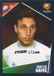 Sticker Pantelis Kafes - UEFA Euro Portugal 2004 - Panini