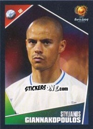 Figurina Stelios Giannakopoulos - UEFA Euro Portugal 2004 n. 40 - Panini