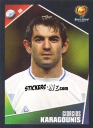 Sticker Giorgos Karagounis - UEFA Euro Portugal 2004 n. 45 - Panini