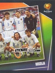 Cromo Team Photo - UEFA Euro Portugal 2004 - Panini