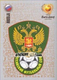 Sticker Team Emblem - UEFA Euro Portugal 2004 n. 51 - Panini