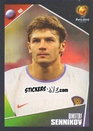 Sticker Dmitri Sennikov - UEFA Euro Portugal 2004 n. 55 - Panini