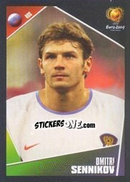 Cromo Dmitri Sennikov - UEFA Euro Portugal 2004 - Panini