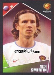 Sticker Alexei Smertin - UEFA Euro Portugal 2004 - Panini