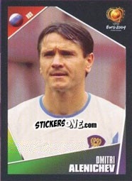 Cromo Dmitri Alenichev - UEFA Euro Portugal 2004 - Panini