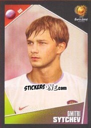 Sticker Dmitri Sychev - UEFA Euro Portugal 2004 n. 67 - Panini