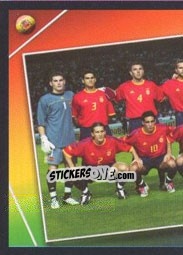 Figurina Team Photo - UEFA Euro Portugal 2004 - Panini